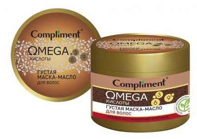 Купить compliment оmega (комплимент)  маска-масло для волос густое, 500мл в Павлове
