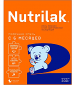 Купить  nutrilak (нутрилак) 2 молочная смесь с 6 месяцев, 300г в Павлове