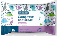 Салфетки влажные ComForte детские 15шт