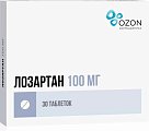 Купить лозартан, таблетки, покрытые пленочной оболочкой 100мг, 30 шт в Павлове