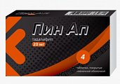 Купить пин ап, таблетки, покрытые пленочной оболочкойо 20мг, 4шт в Павлове