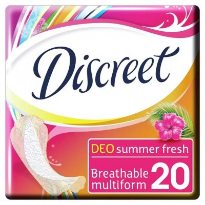 Купить discreet (дискрит) прокладки део летняя свежесть 20шт в Павлове