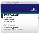 Купить ксалатан, капли глазные 0,005%, флакон-капельница 2,5мл в упаковке 3 шт в Павлове
