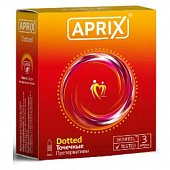 Купить aprix (априкс) презервативы доттед (точечные) 3шт в Павлове