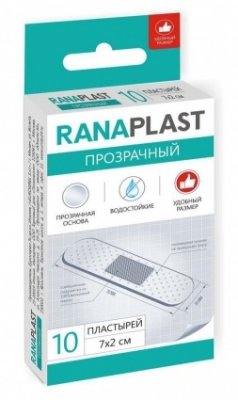 Купить фармадокт pharmadoct (ранпласт) набор водостойких пластырей прозрачных 7х2см, 10 шт в Павлове