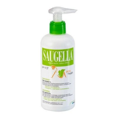 Купить saugella (саугелла) средство для интимной гигиены you fresh, 250мл в Павлове