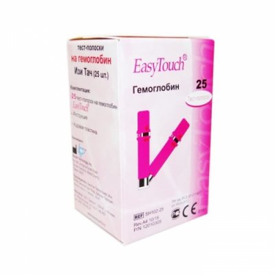 Купить тест-полоски easytouch (изи тач) гемоглобин, 25 шт в Павлове