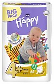 Купить bella baby happy (белла) подгузники 4+ макси+ 9-20кг 62 шт в Павлове