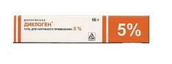 Купить диклоген, гель для наружного применения 5%, 50 г в Павлове