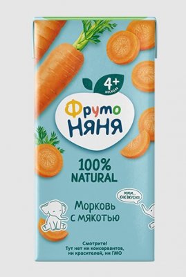 Купить фрутоняня нектар морк.с мяк. 200мл (лебедянский оао экз, россия) в Павлове