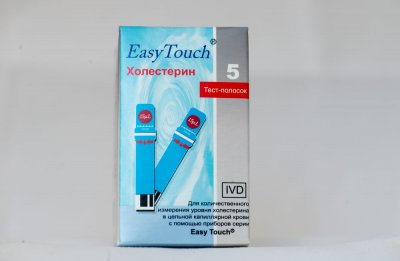 Купить тест-полоски easytouch (изи тач) холестерин, 5 шт в Павлове