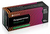 Купить розувастатин медисорб, таблетки, покрытые пленочной оболочкой 10мг, 60 шт в Павлове