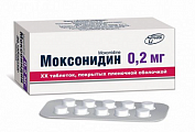 Купить моксонидин фт, таблетки, покрытые пленочной оболочкой 0.2мг 30шт в Павлове