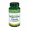 Купить nature's bounty (нэйчес баунти) цитрат магния с витамином в6, таблетки 60 шт бад в Павлове