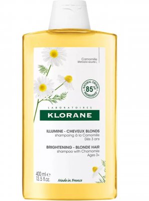 Купить klorane (клоран) шампунь с экстрактом ромашки для светлых волос, chamomile shampoo 3+, 400 мл в Павлове