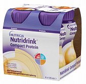 Купить nutridrink (нутридринк) компакт протеин согревающий вкус имбиря и тропических фруктов 125мл, 4 шт в Павлове