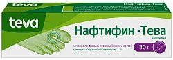 Купить нафтифин-тева, крем для наружного применения 1%, 30 г в Павлове