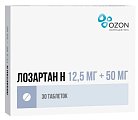 Купить лозартан-н, таблетки, покрытые пленочной оболочкой 12,5мг+50мг, 30 шт в Павлове