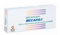 Купить месакол, таблетки покрытые кишечнорастворимой оболочкой 400мг, 50 шт в Павлове