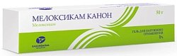 Купить мелоксикам-канон, гель для наружного применения, 1%, туба 50г в Павлове