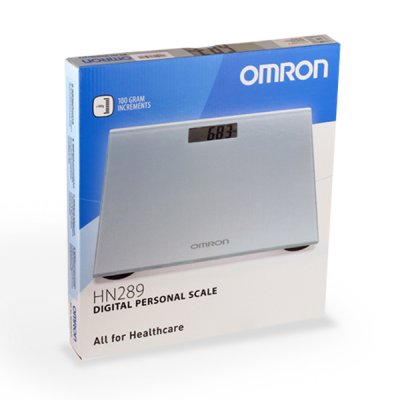 Купить omron (омрон) весы электронные цифровые hn-289 серые в Павлове