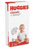 Купить huggies (хаггис) подгузники классик 5 11-25кг 58шт в Павлове