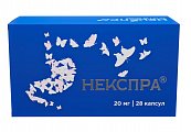 Купить некспра, капсулы кишечнорастворимые 20 мг, 28 шт в Павлове