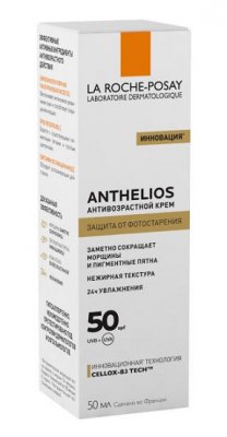 Купить la roche-posay anthelios (ля рош позе) крем для лица антивозрастной 50мл spf50/ppd19 в Павлове