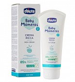 Купить chicco baby moments (чикко) крем питательный для новорожденных, 100мл в Павлове