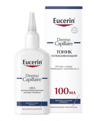 Купить eucerin dermo capillaire (эуцерин) тоник для кожи головы успокаивающий 100 мл в Павлове