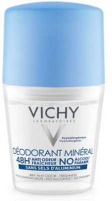 Купить vichy (виши) дезодорант шариковый минеральный без солей алюминия 50мл в Павлове