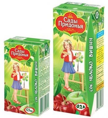 Купить сады придонья сок, ябл/виш 125мл (сады придонья апк, россия) в Павлове