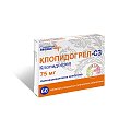 Купить клопидогрел, таблетки, покрытые пленочной оболочкой 75мг, 60 шт в Павлове