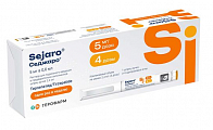 Купить седжаро, раствор для подкожного введения 5мг/доза шприц-ручка 2,4мл 1шт+ игла 4шт в Павлове