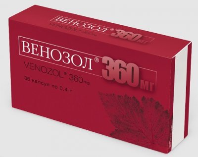 Купить венозол-360 мг, капсулы 36шт бад в Павлове
