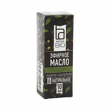 Масло эфирное гвоздика AromaBio (АромаБио), 10мл