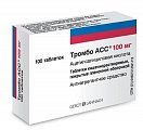 Купить тромбо асс, таблетки покрытые кишечнорастворимой пленочной оболочкой 100мг, 100 шт в Павлове