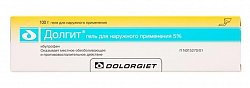 Купить долгит, гель для наружного применения 5%, туба 100г в Павлове