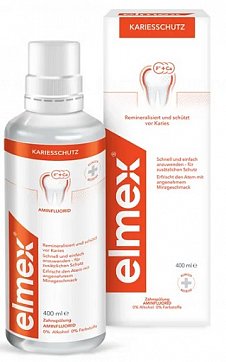 Elmex (Элмекс) ополаскиватель для полости рта Защита от кариеса, 400мл