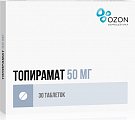 Купить топирамат, таблетки, покрытые пленочной оболочкой 100мг, 30 шт в Павлове