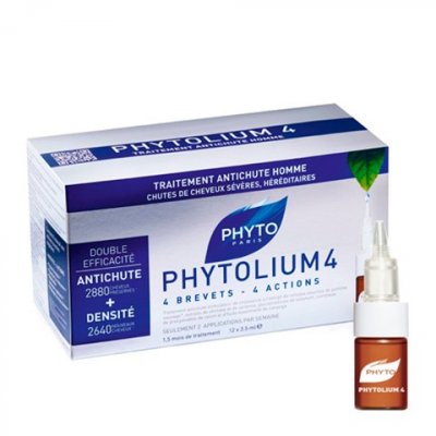 Купить фитосолба фитолиум 4 (phytosolba phytolium 4) сыворотка против выпадения волос ампулы 3,5мл х12 шт в Павлове