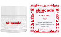 Скинкод Эссеншлс (Skincode Essentials) крем для лица Клеточный "24 часа в сутки" энергетический 50мл Лимитированный