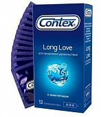 Купить contex (контекс) презервативы long love продлевающие 12шт в Павлове