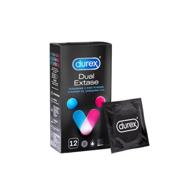 Купить durex (дюрекс) презервативы dual extase 12шт в Павлове