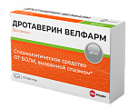 Купить дротаверин велфарм, таблетки 40мг, 30 шт в Павлове