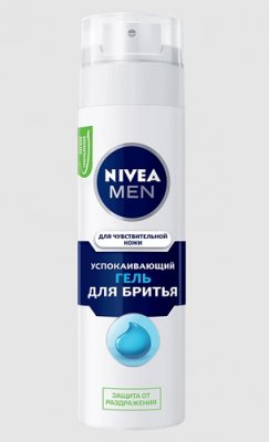 Купить nivea (нивея) для мужчин гель для бритья для чувствительной кожи, 200мл в Павлове