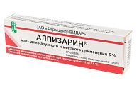 Купить алпизарин, мазь для наружного и местного применения 5%, туба 10г в Павлове