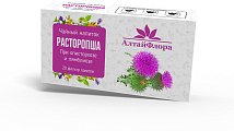 Купить чайный напиток алтайфлора расторопша, фильтр-пакеты 1,5г, 20 шт бад в Павлове