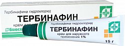 Купить тербинафин, крем для наружного применения 1%, 15г в Павлове
