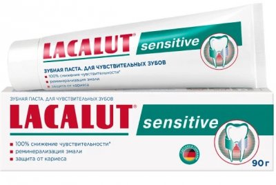 Купить lacalut (лакалют) зубная паста сенситив, 90г в Павлове